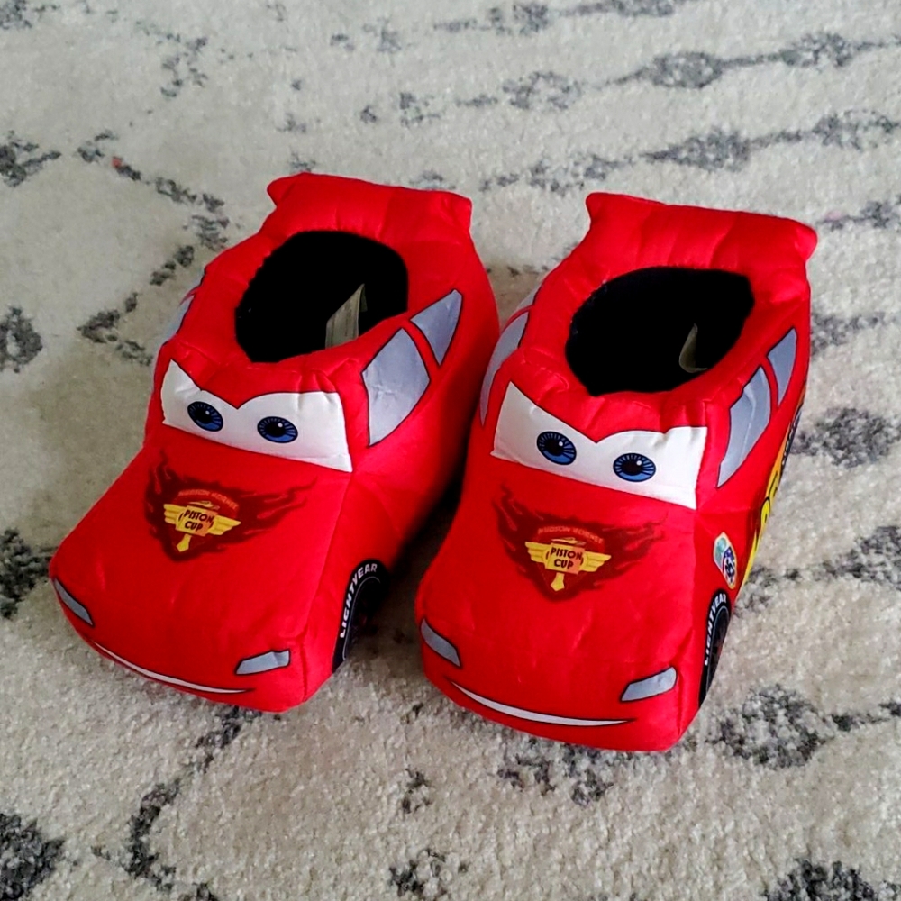 Toddler Boy's Disney Cars Slippers Size L